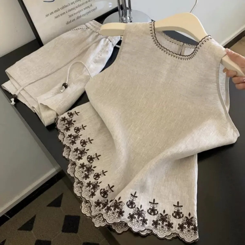Home Textiles Store - Eenvoudig oud geldstijl katoen en linnen