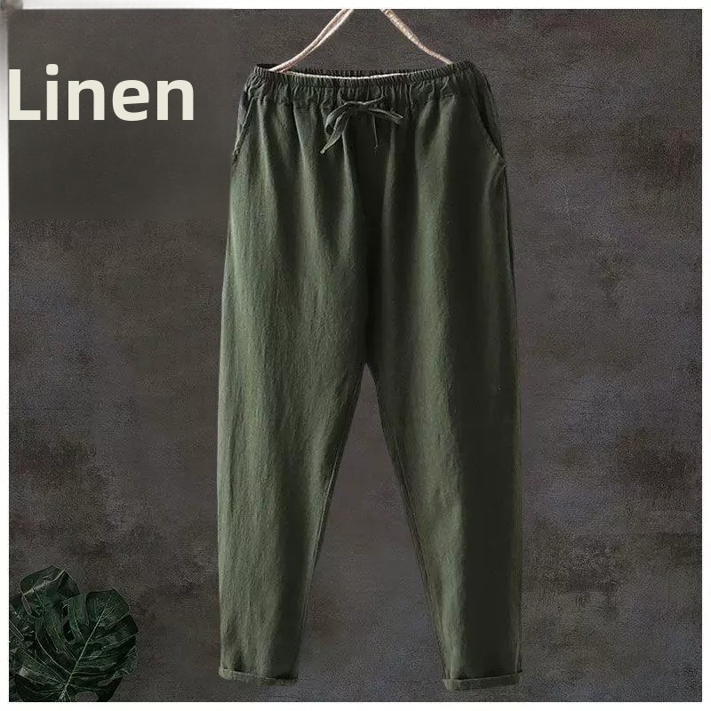 Home Textiles Store - Zuiver linnen ademende elastische nieuwe stijl