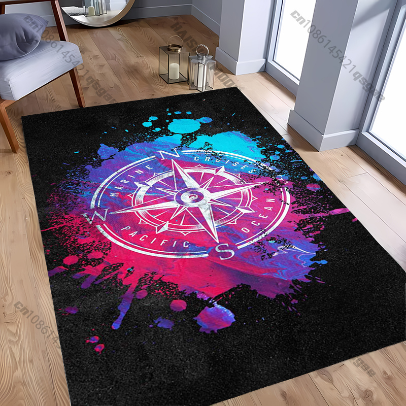 Home Textiles Design - Compass Design-tapijt voor moderne ruimtes, woonkamer,