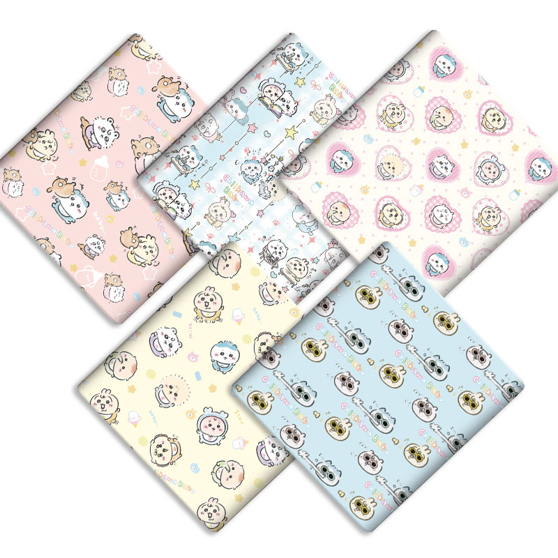 Home Textiles Curtains - Cartoonstof 140x50CM katoenen stof Patchwork Tissue