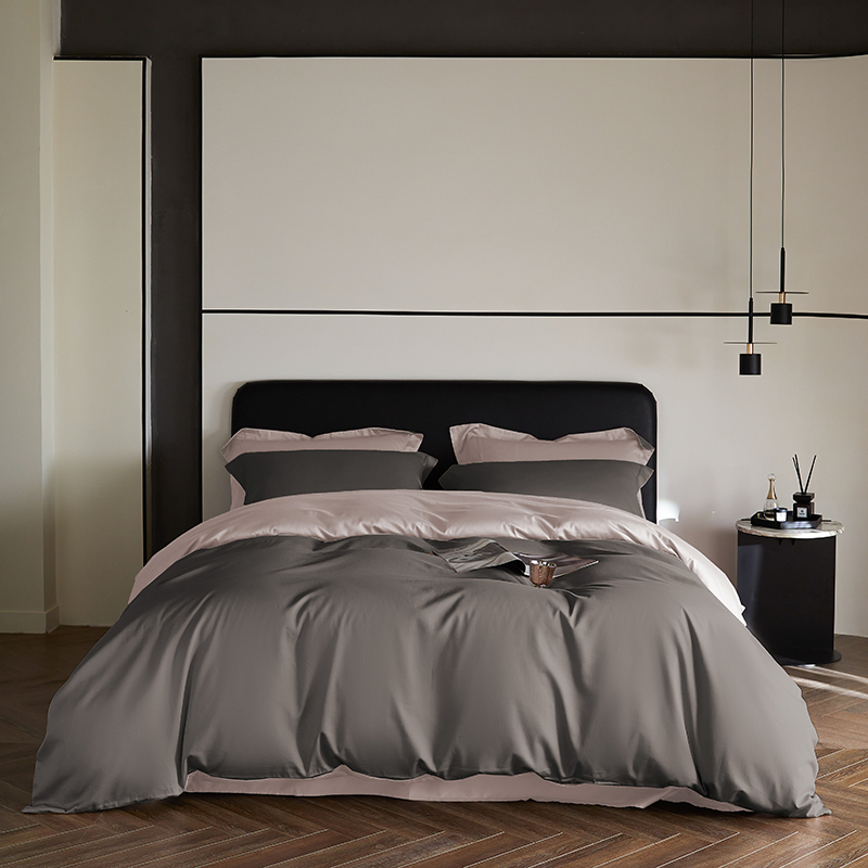 Home Textiles Super Soft - Omkeerbaar Satijn Premium Beddengoed Set Zijdezacht