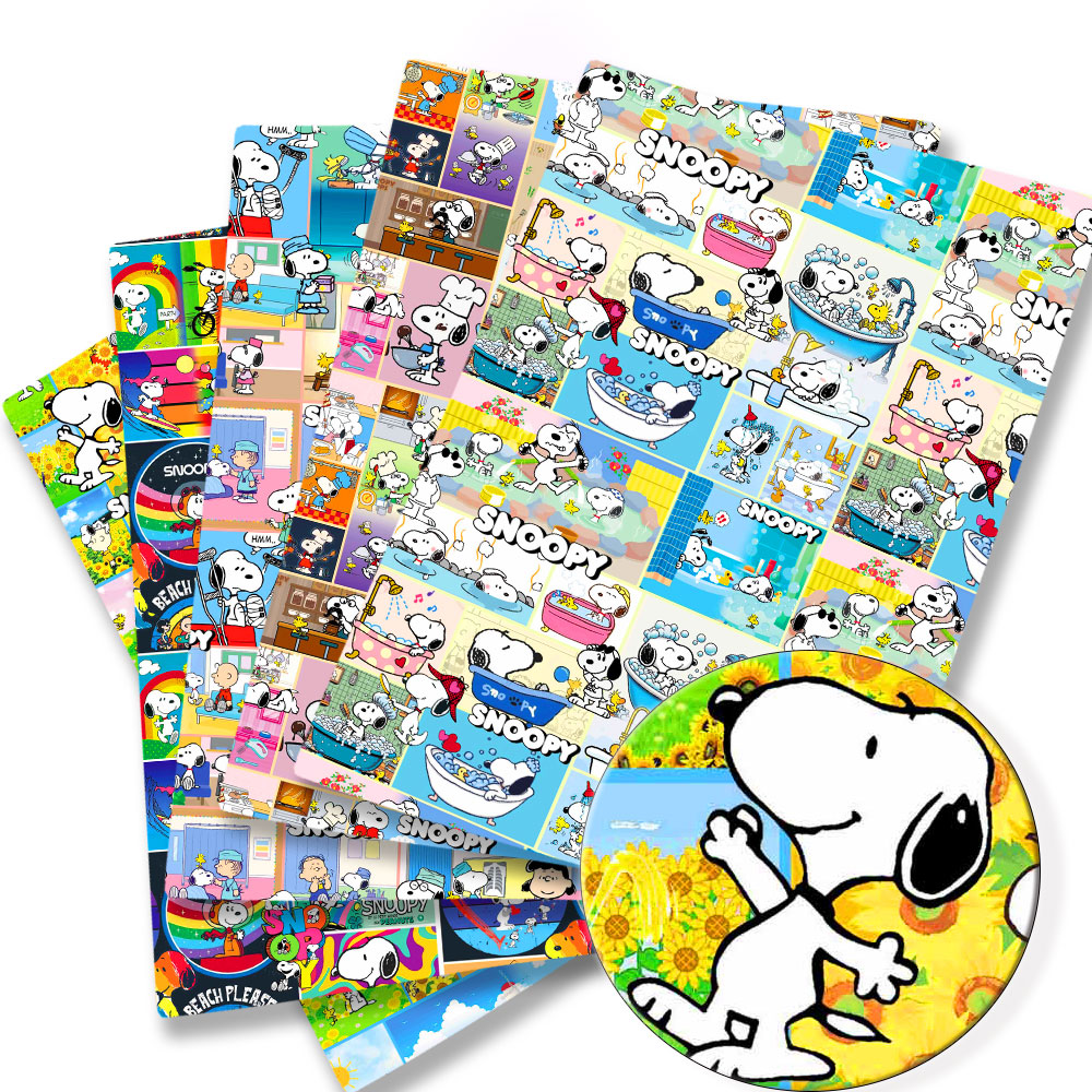 Home Textiles Curtains - TAKARA TOMY Snoopy stof 140x50CM Cartoon