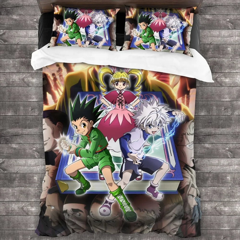 Japanese Home Textiles - Anime Hunter X Hunter beddengoedset 3-delig
