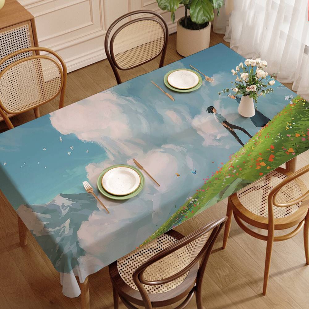 Japanese Home Textiles - Japanse H-Howls M-Moving C-Castle Film Tafelkleed