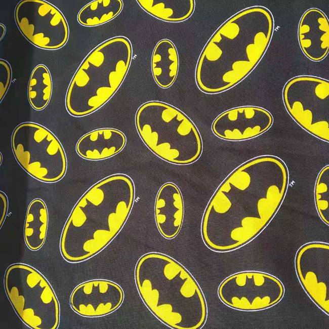 Home Textiles Design - 140 cm Breedte Cartoon Batman Logo
