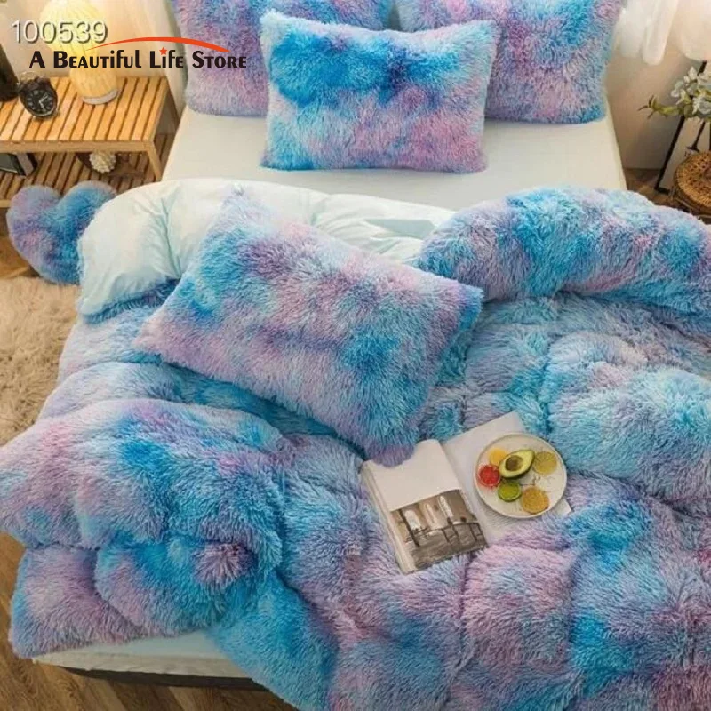 Home Textiles Super Soft - Shaggy superzachte koraal fleece prinses beddengoed