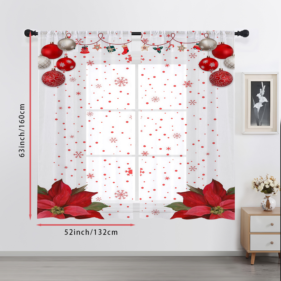 2 stuks transparante gordijnen - Curtain Sheer Voile recensie en prijs