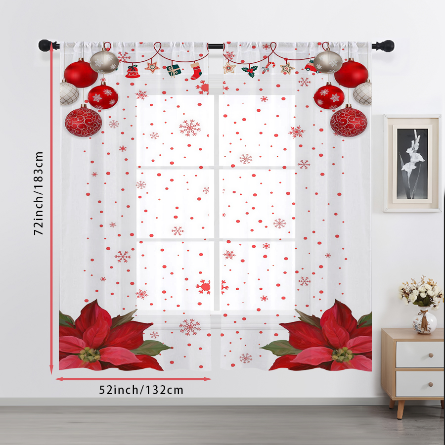 2 stuks transparante gordijnen - Curtain Sheer Voile recensie en prijs