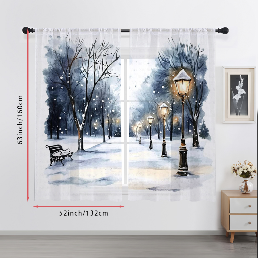 2 stuks transparante gordijnen - Curtain Sheer Voile recensie en prijs