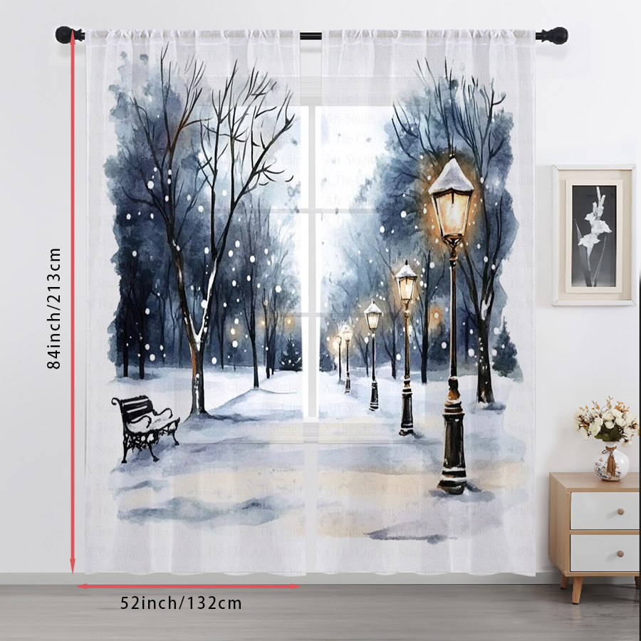 2 stuks transparante gordijnen - Curtain Sheer Voile recensie en prijs