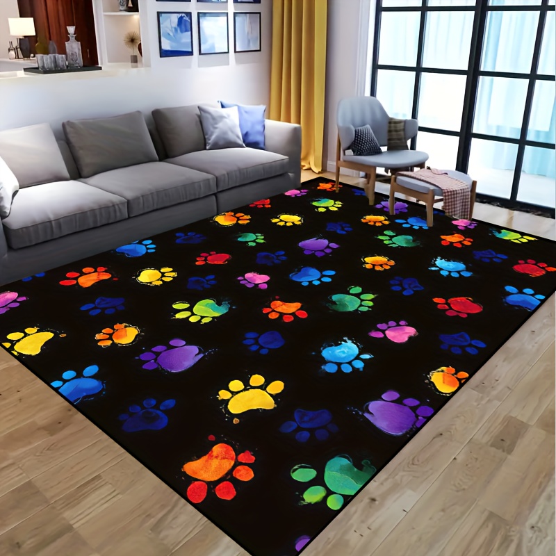 1pc levendige hondenpootafdruk - Home Textiles Design recensie en prijs