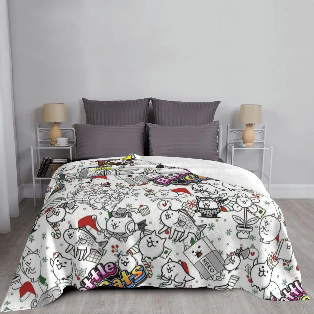Battle Cats Game Dekens Fleece - Home Textiles Super Soft recensie en prijs