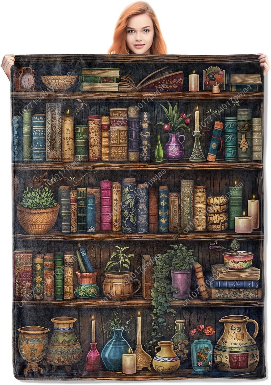 Vintage boekenplankdeken Lezen - Home Textiles And Decor recensie en prijs