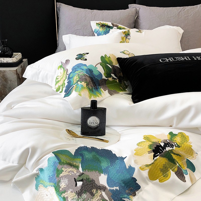 Borduurwerk Wit 800tc Egyptisc - Home Textiles Super Soft recensie en prijs