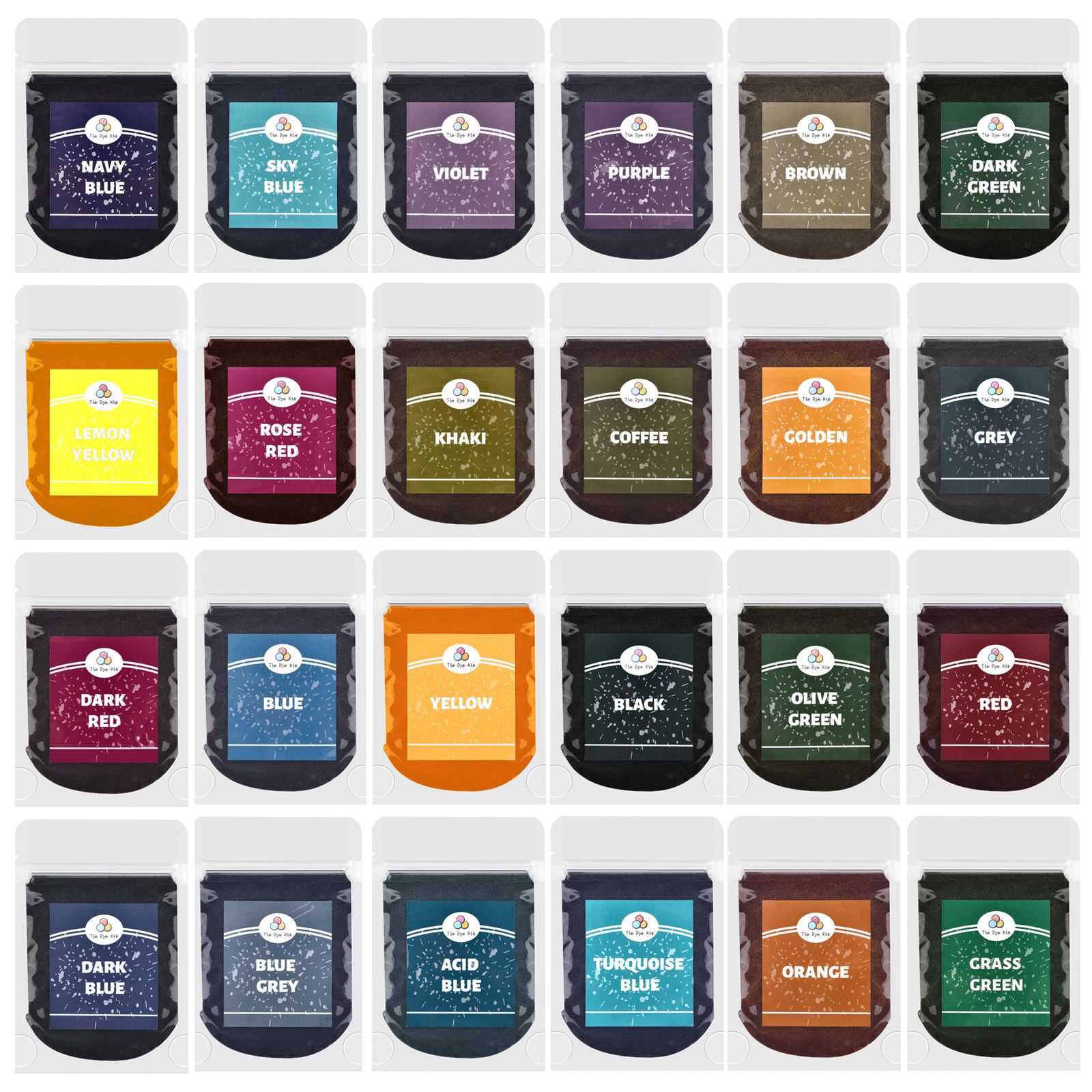 20G 24 Kleuren Stof Kleurstof  - Home Textiles Store recensie en prijs