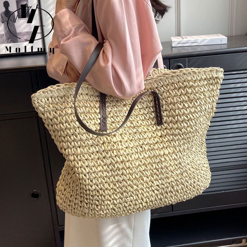 Strogeweven draagtassen Casual - Home Textiles Store recensie en prijs