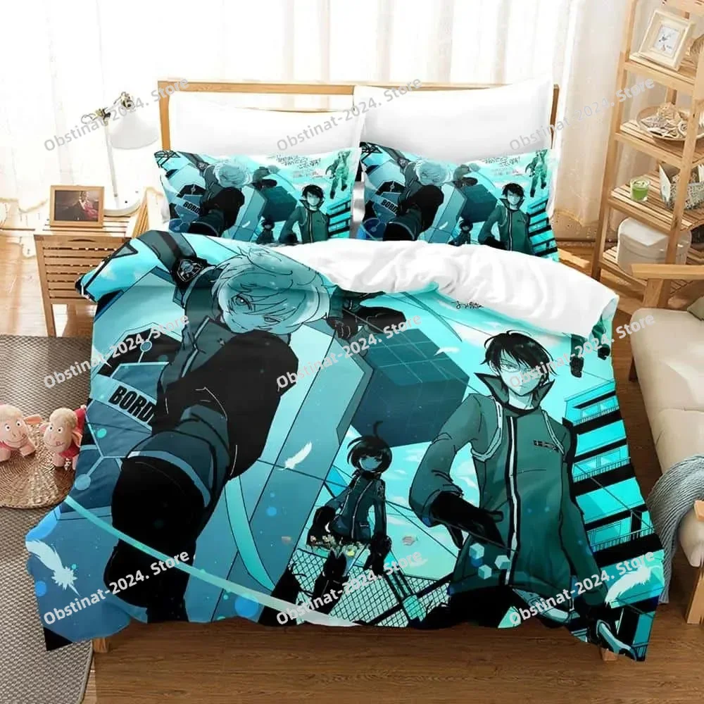 3D Anime World Trigger Beddeng - Home Textiles Super Soft recensie en prijs