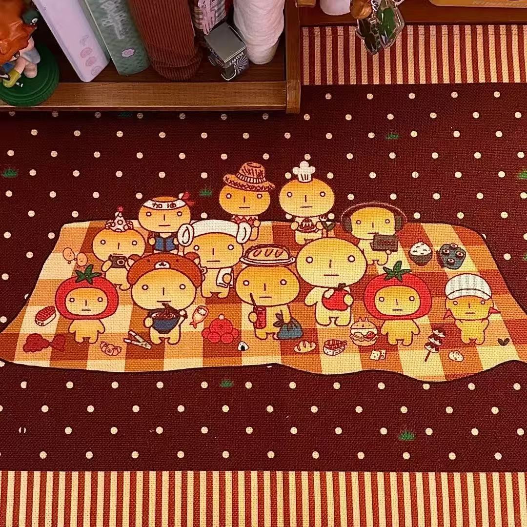 Japanse oude tafelmat Ins stij - Japanese Home Textiles recensie en prijs