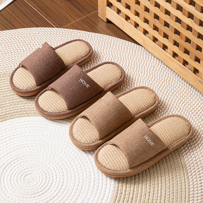 Linnen Platform Damesslippers  - Home And Textiles recensie en prijs