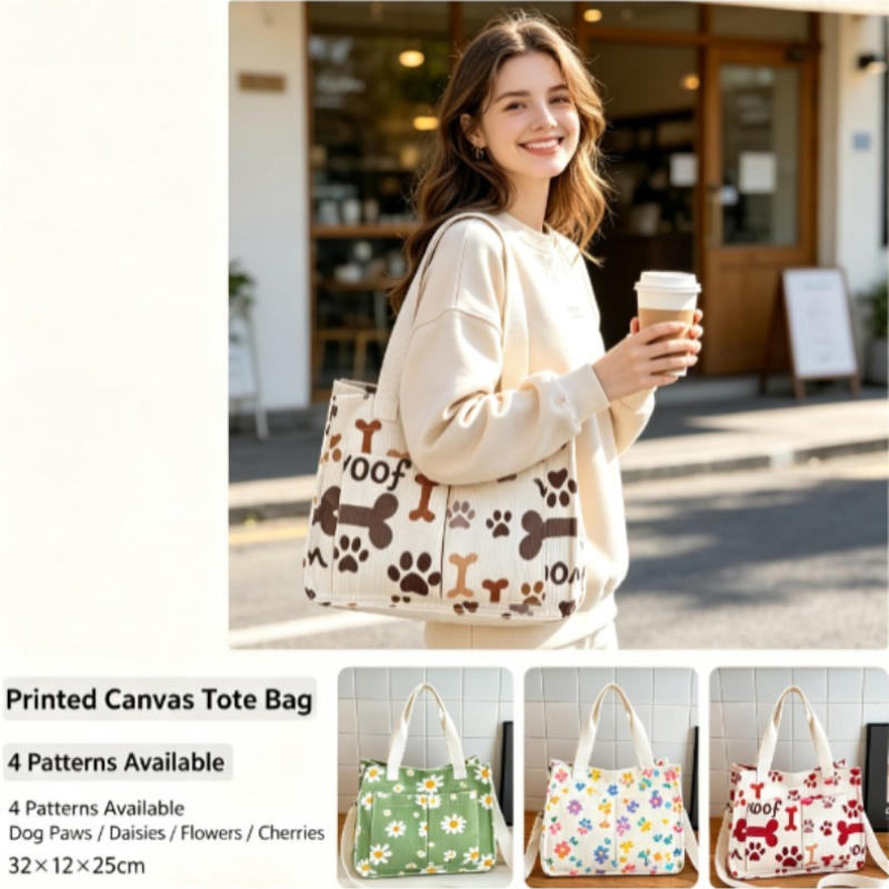 Mode corduroy eco-tas, eenvoud - Home Textiles Store recensie en prijs
