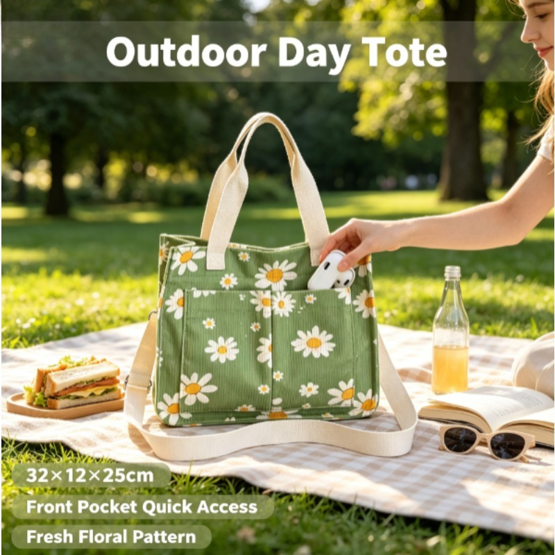 Mode corduroy eco-tas, eenvoud - Home Textiles Store recensie en prijs