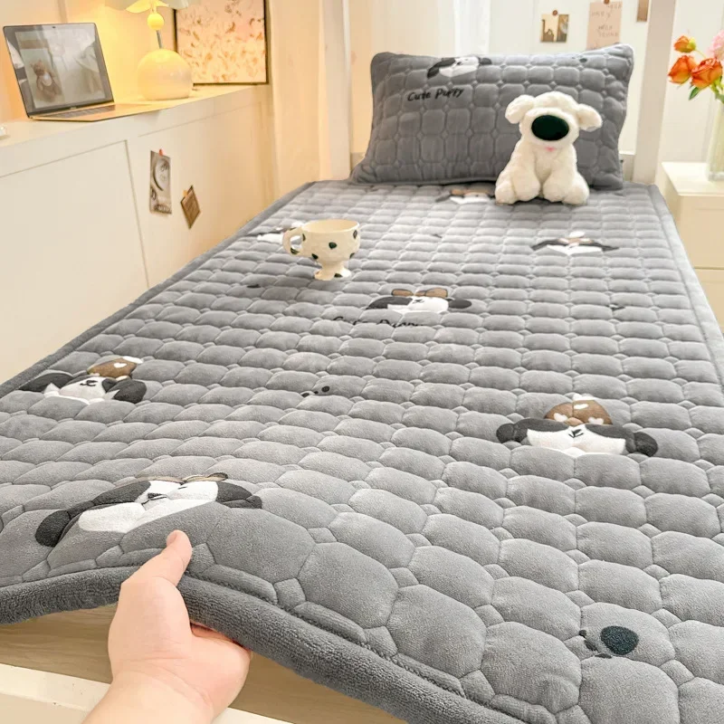 Cartoon bedrukt warm bedmatras - Home Textiles Super Soft recensie en prijs