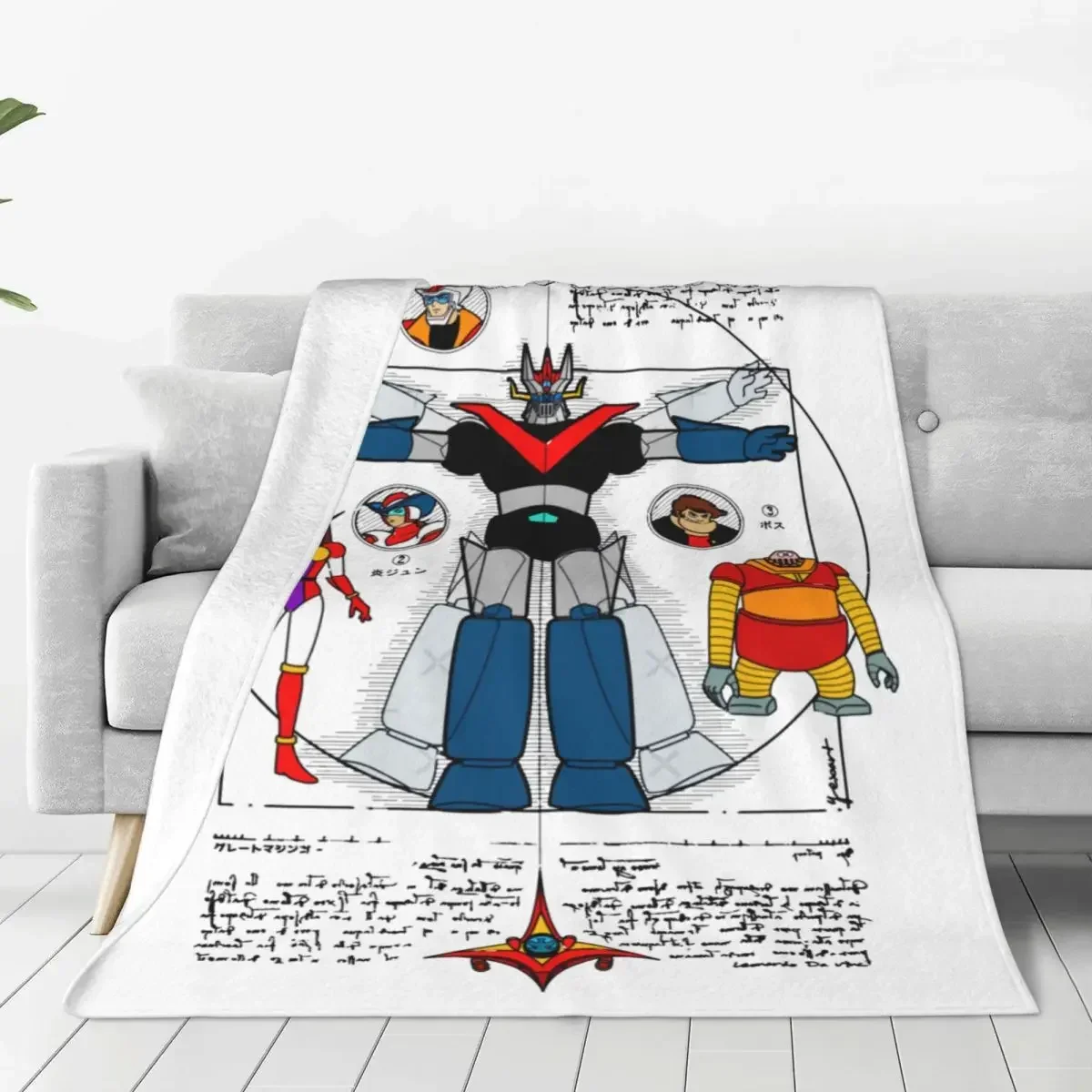 Mazinger Z Robot Tranzor Z Mer - Home Textiles Super Soft recensie en prijs
